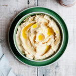 Bowl of parsnip houmous